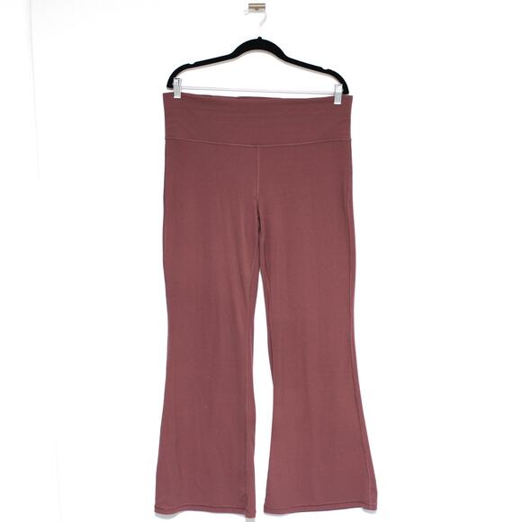 Athleta Elation Flare Pant Size XL Tawny Rose - Picture 1 of 10